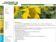 Tablet Screenshot of caussade-osiva.cz